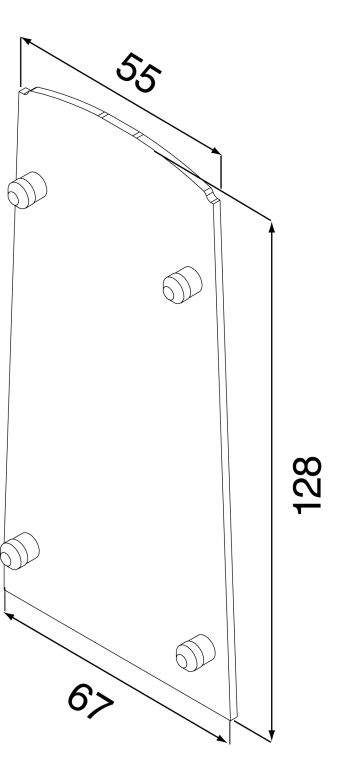 End Cap - Model 3010 CAD Drawing